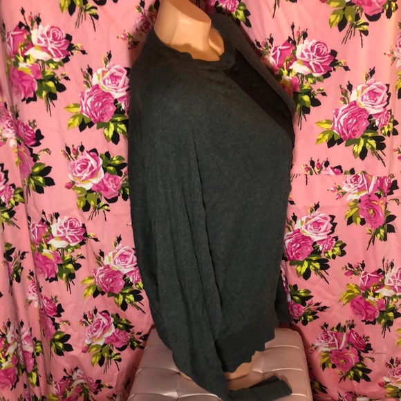 m.o.l.knits Gray silk cashmere button Mary Jane M - Picture 3 of 6